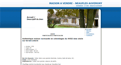 Desktop Screenshot of maison.corroy.org