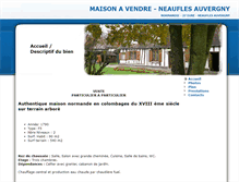 Tablet Screenshot of maison.corroy.org